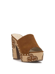 Shelbie Platform Slide - Tuscan Tan