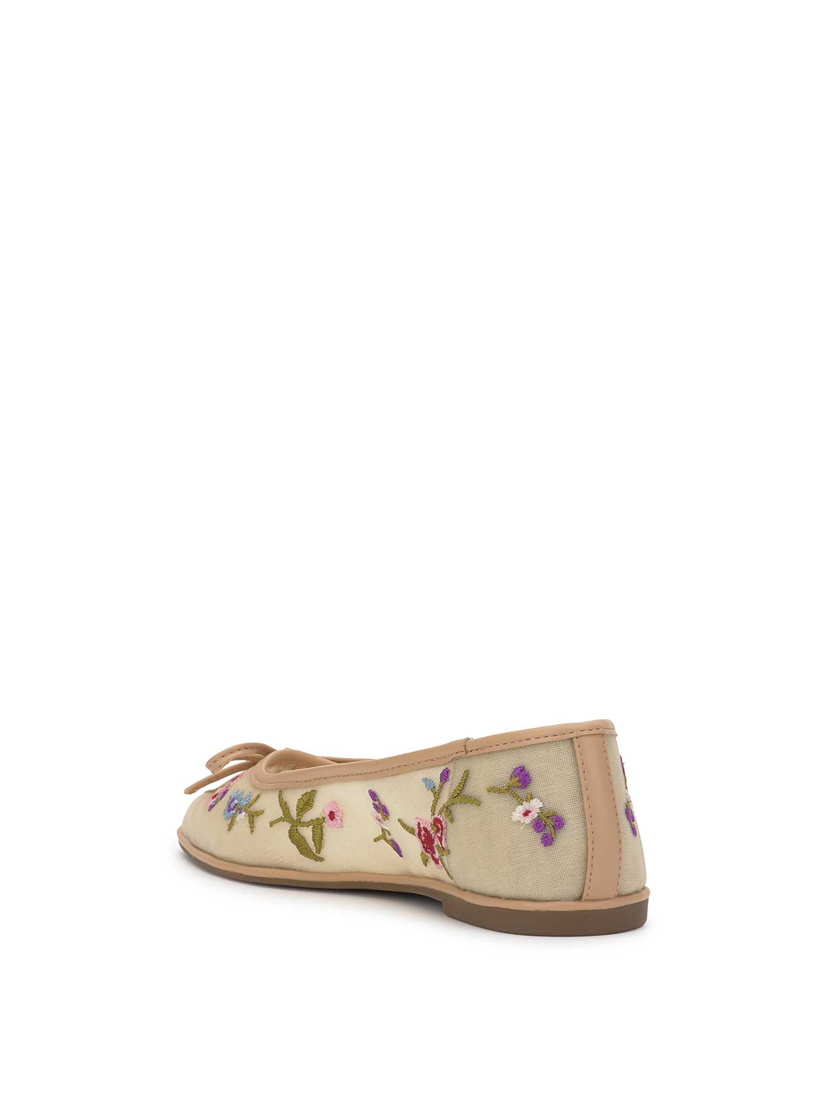 Vayrina Ballet Flat - Floral Mesh