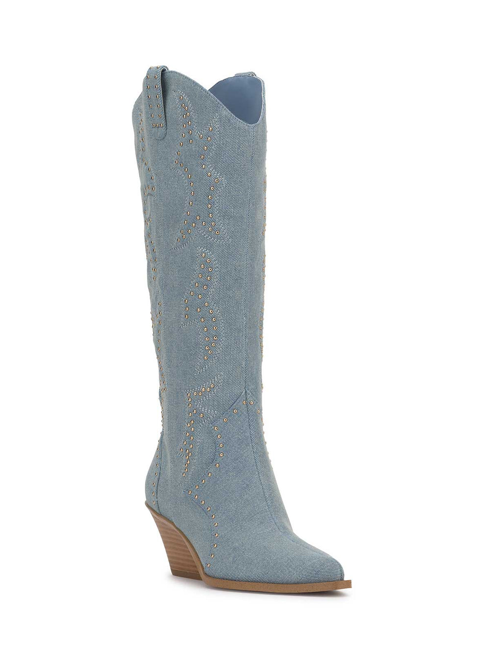 Zaikes Western Boot - Denim