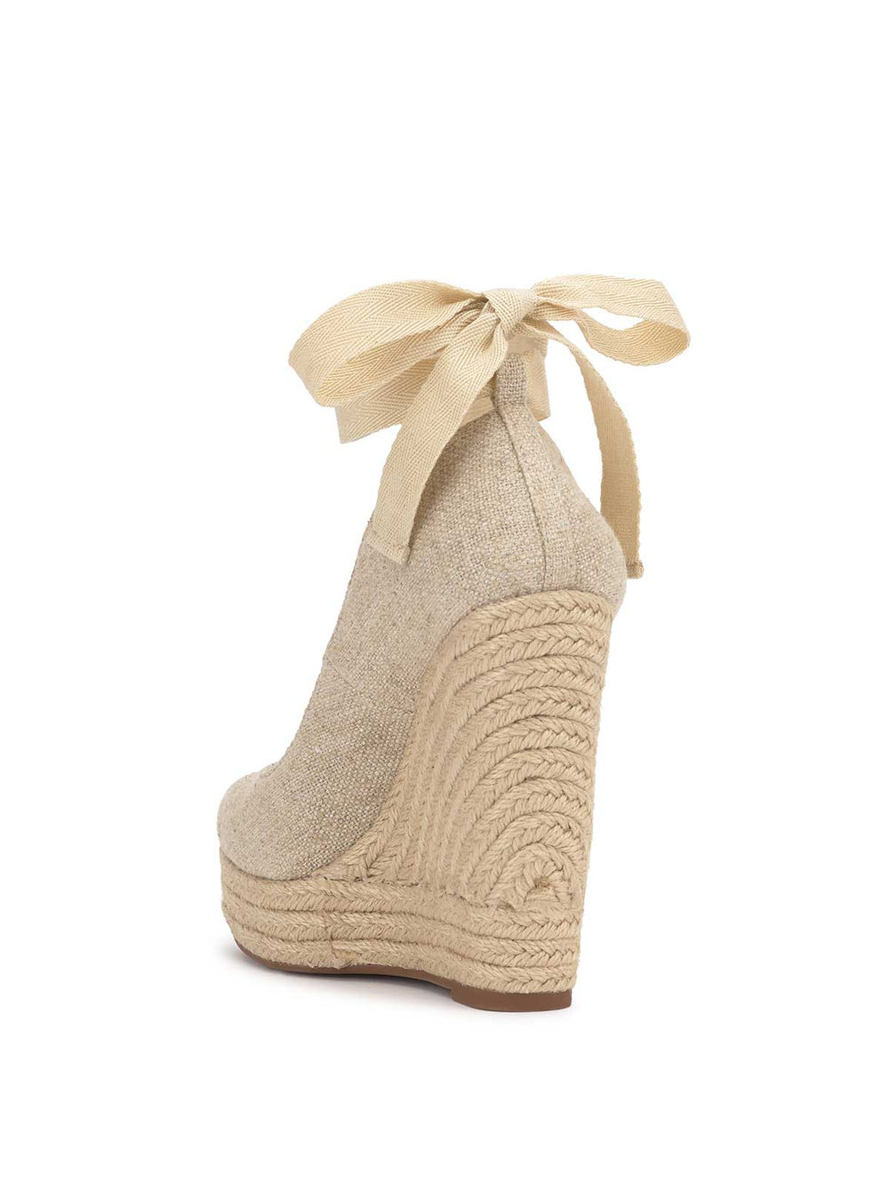 Zexie Platform Wedge - Natural