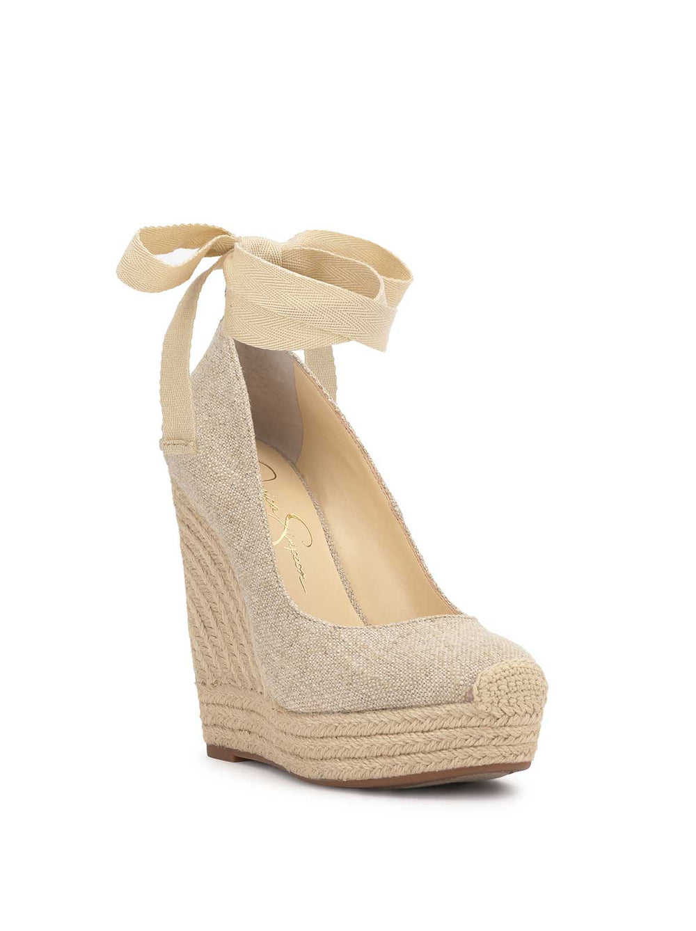 Zexie Platform Wedge - Natural