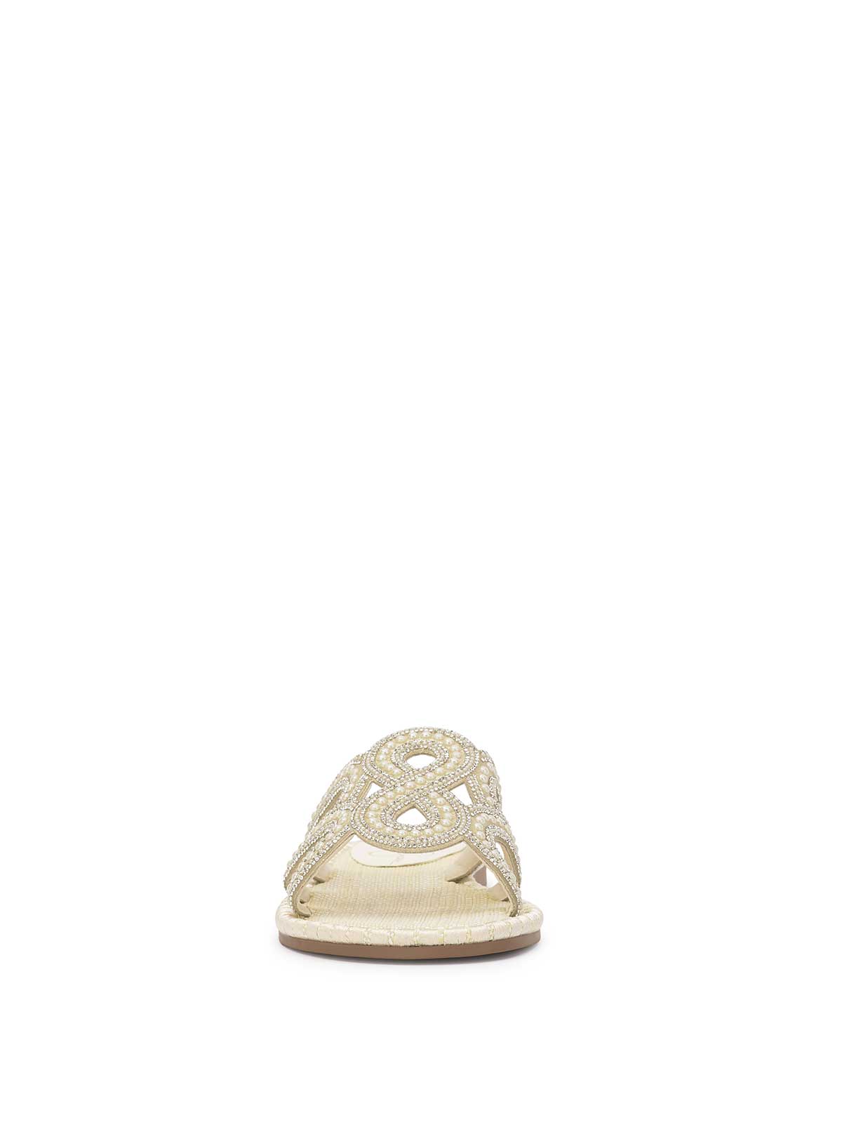 Bria Flat Sandal - Ivory