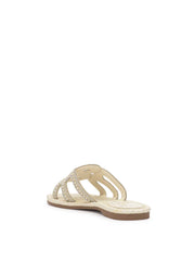 Bria Flat Sandal - Ivory