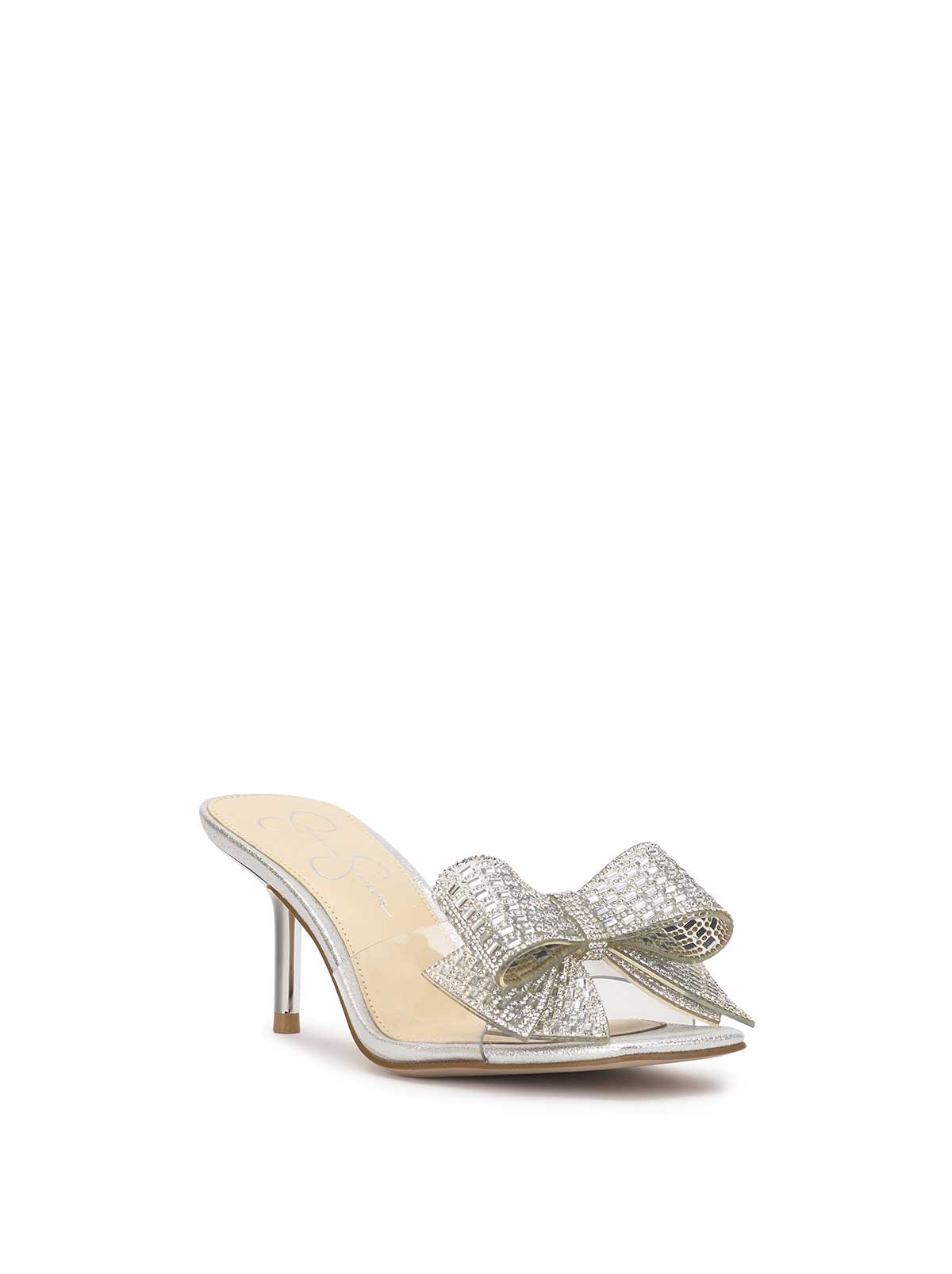 Celisha High Heel - Clear Embellished