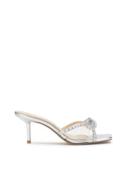 Cornilia High Heel - Clear Silver