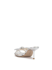 Cornilia High Heel - Clear Silver