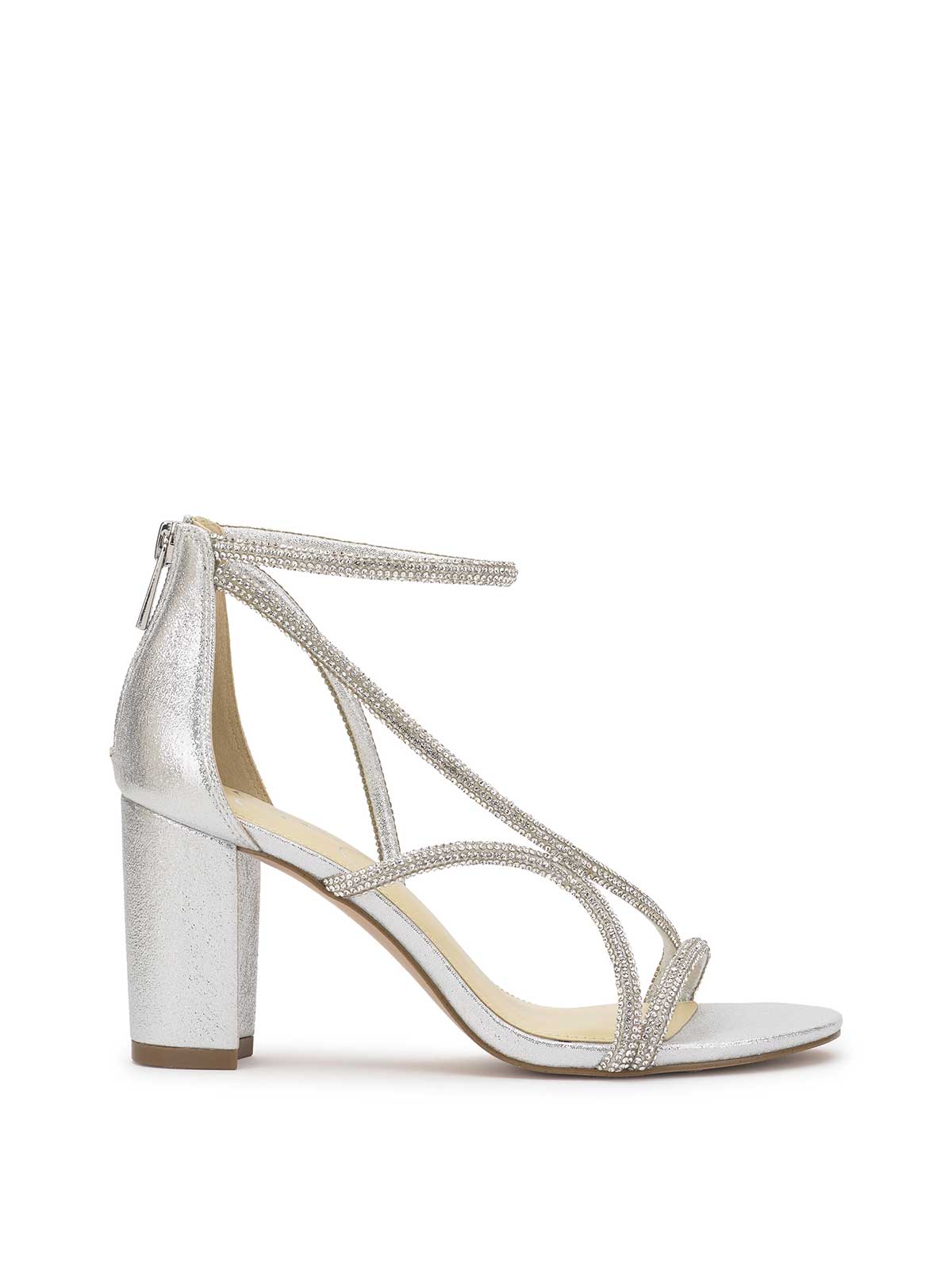 Shiny High Heel - Silver