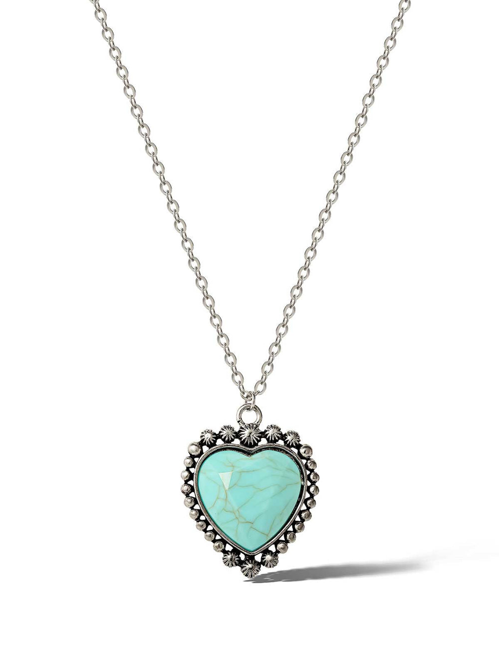 Turquoise Heart Necklace