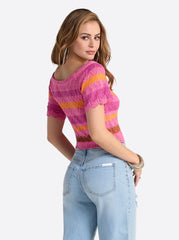 Edlyn Sweater - Rosebloom Combo
