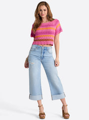 Edlyn Sweater - Rosebloom Combo
