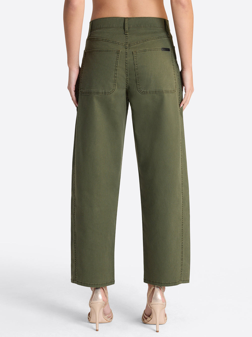 Relaxed Barrel Jeans - Forest Night