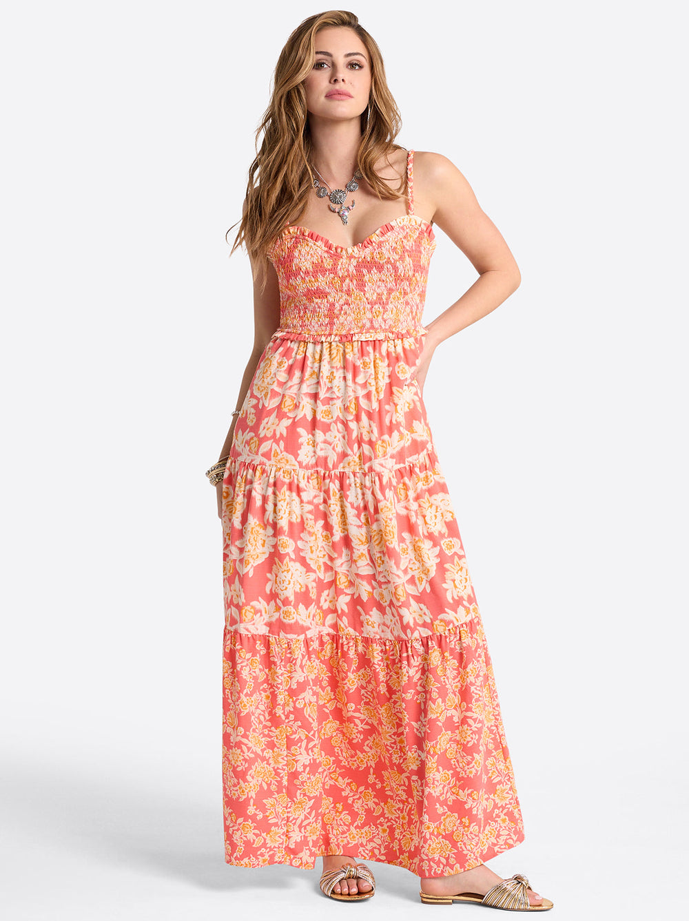 Bronte Dress - Dubarry Prairie Clusters