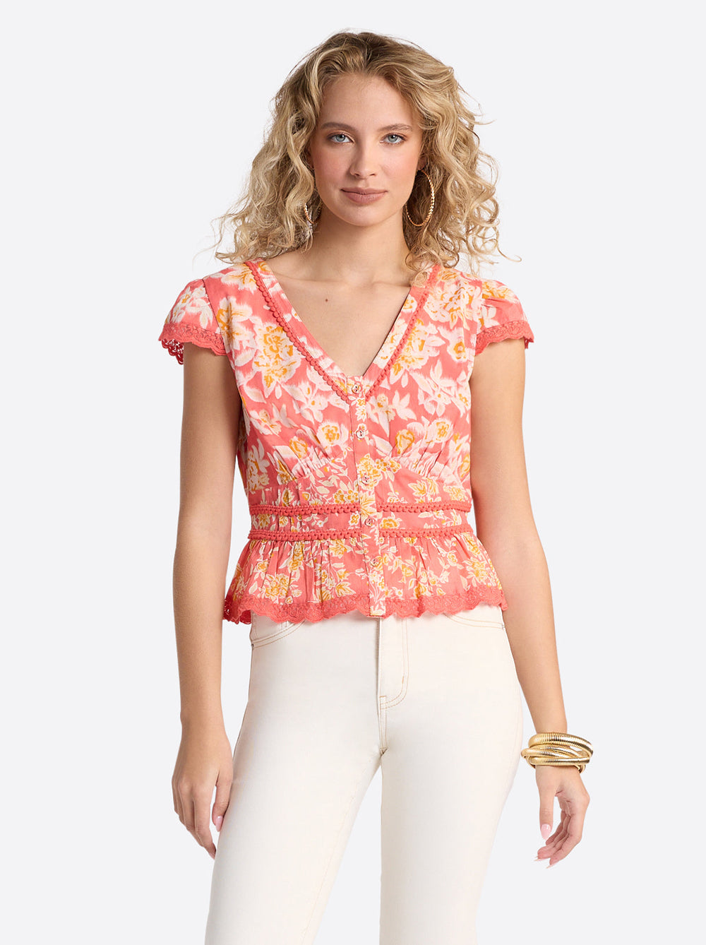 Alessia Blouse - Dubarry Prairie Clusters