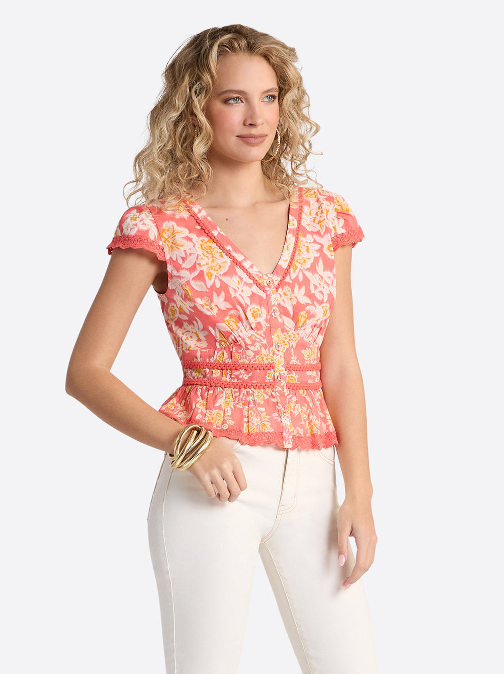 Alessia Blouse - Dubarry Prairie Clusters