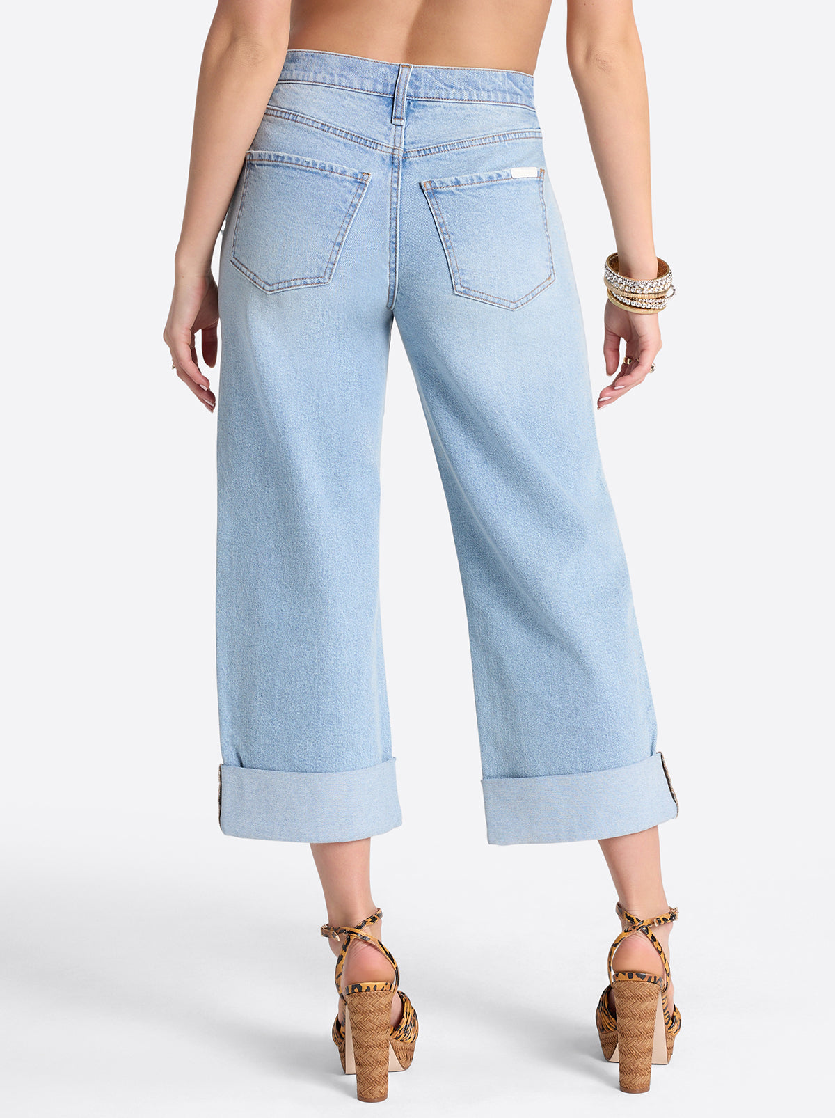 Valentine Wide Leg Boyfriend Jeans - Dearest
