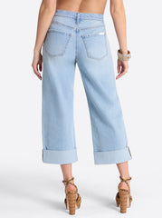 Valentine Wide Leg Boyfriend Jeans - Dearest
