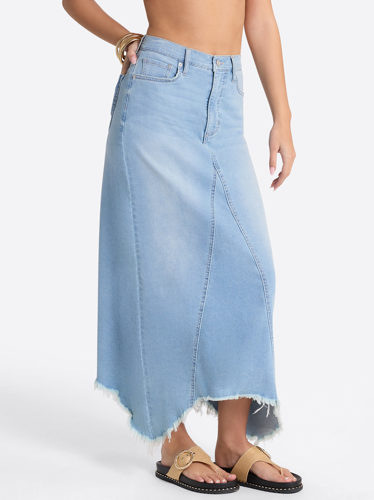 Della Maxi Skirt - Mystic Breeze