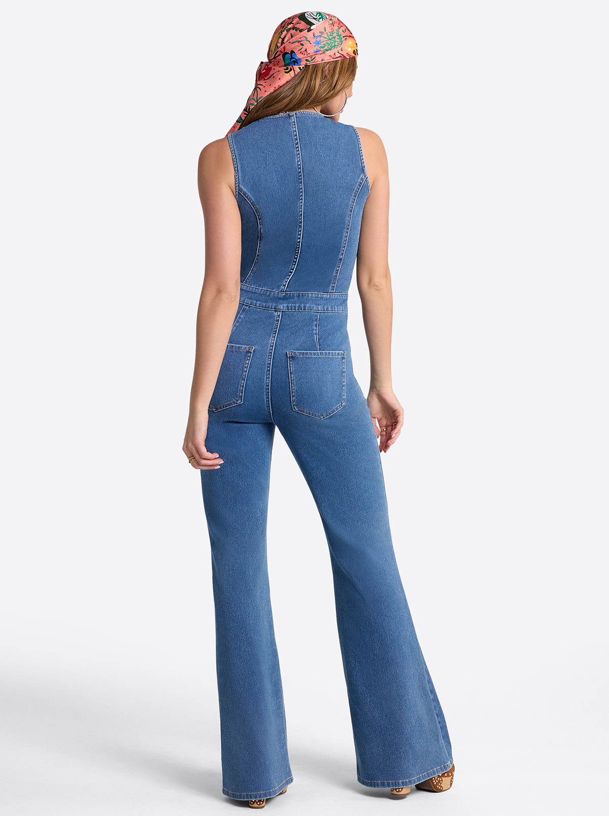 Flare Jumpsuit - Whispered