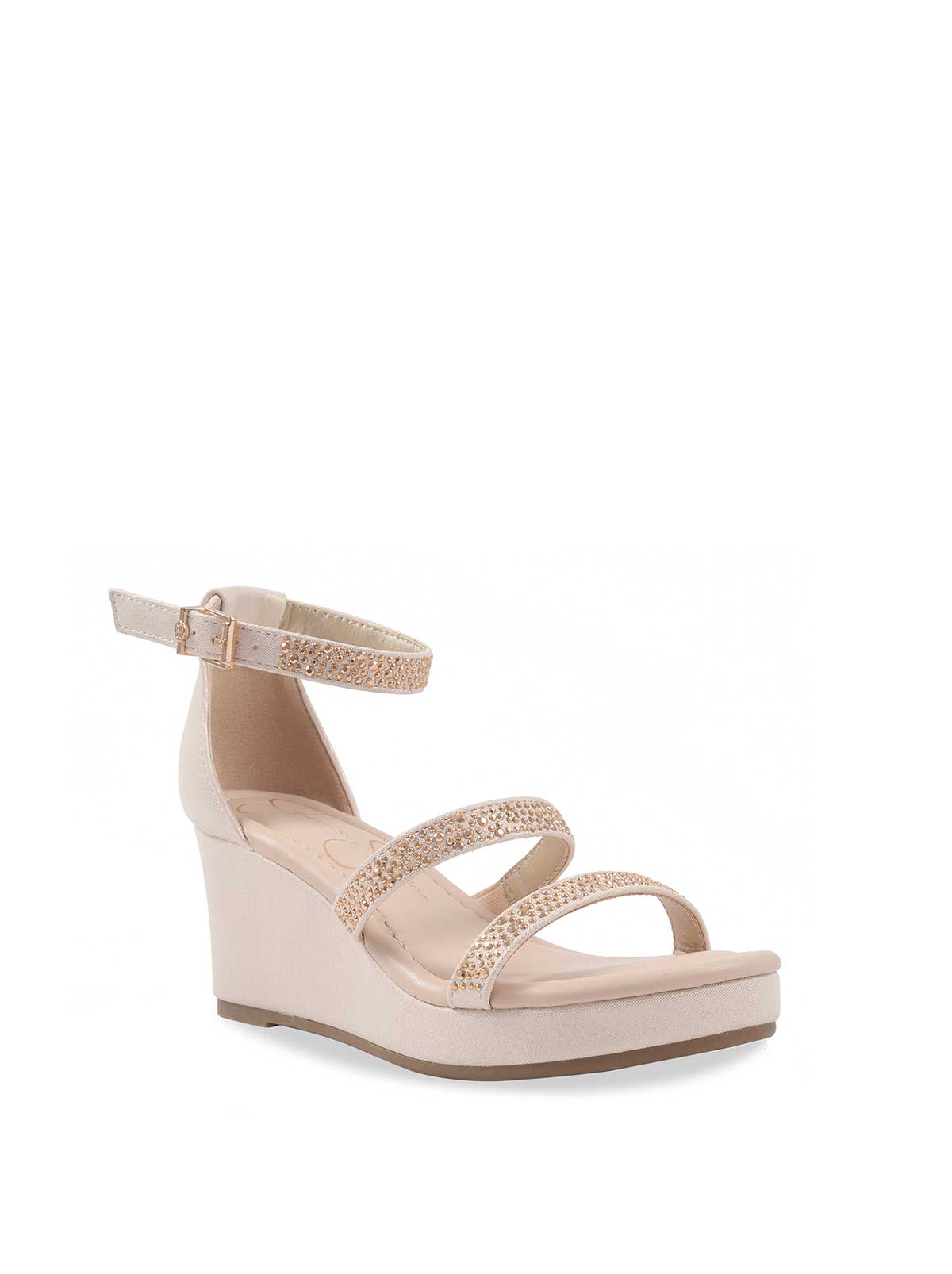 Little Girls' Asha Karli Wedge - Gold