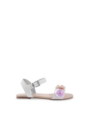Little Girls' Rachel Gani Flat - White