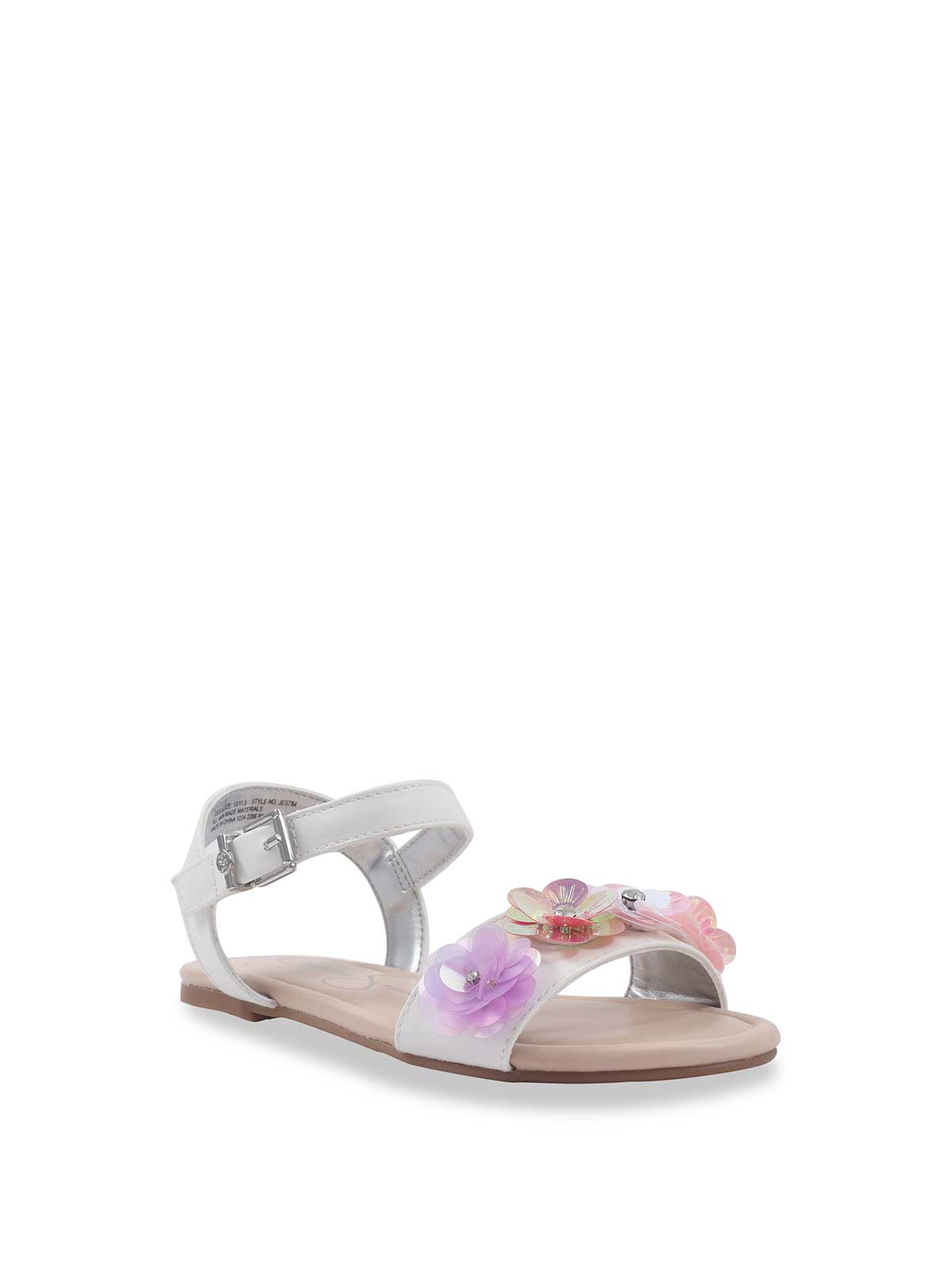 Little Girls' Rachel Gani Flat - White
