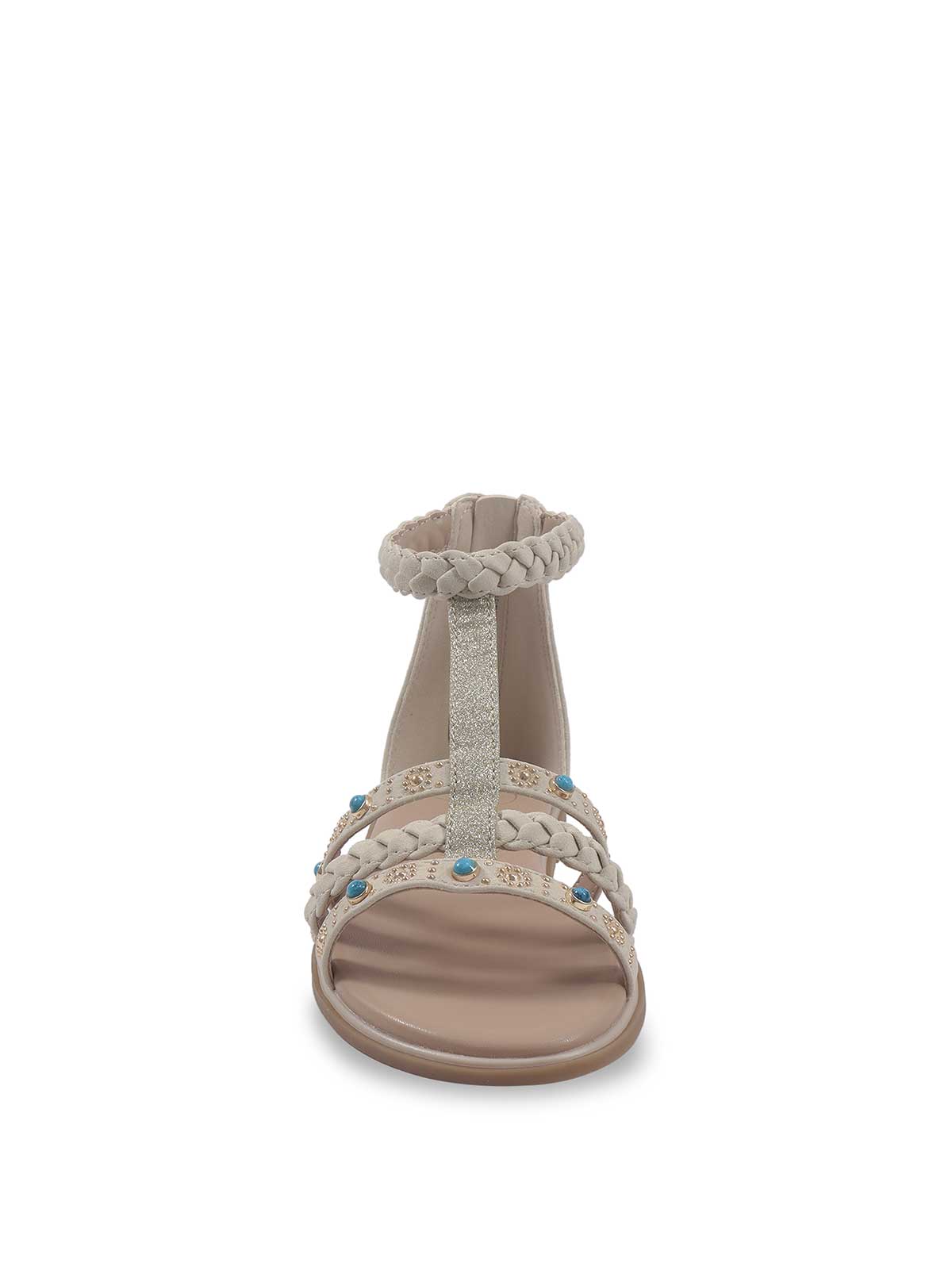 Little Girls' Val Neva Sandals - Cream