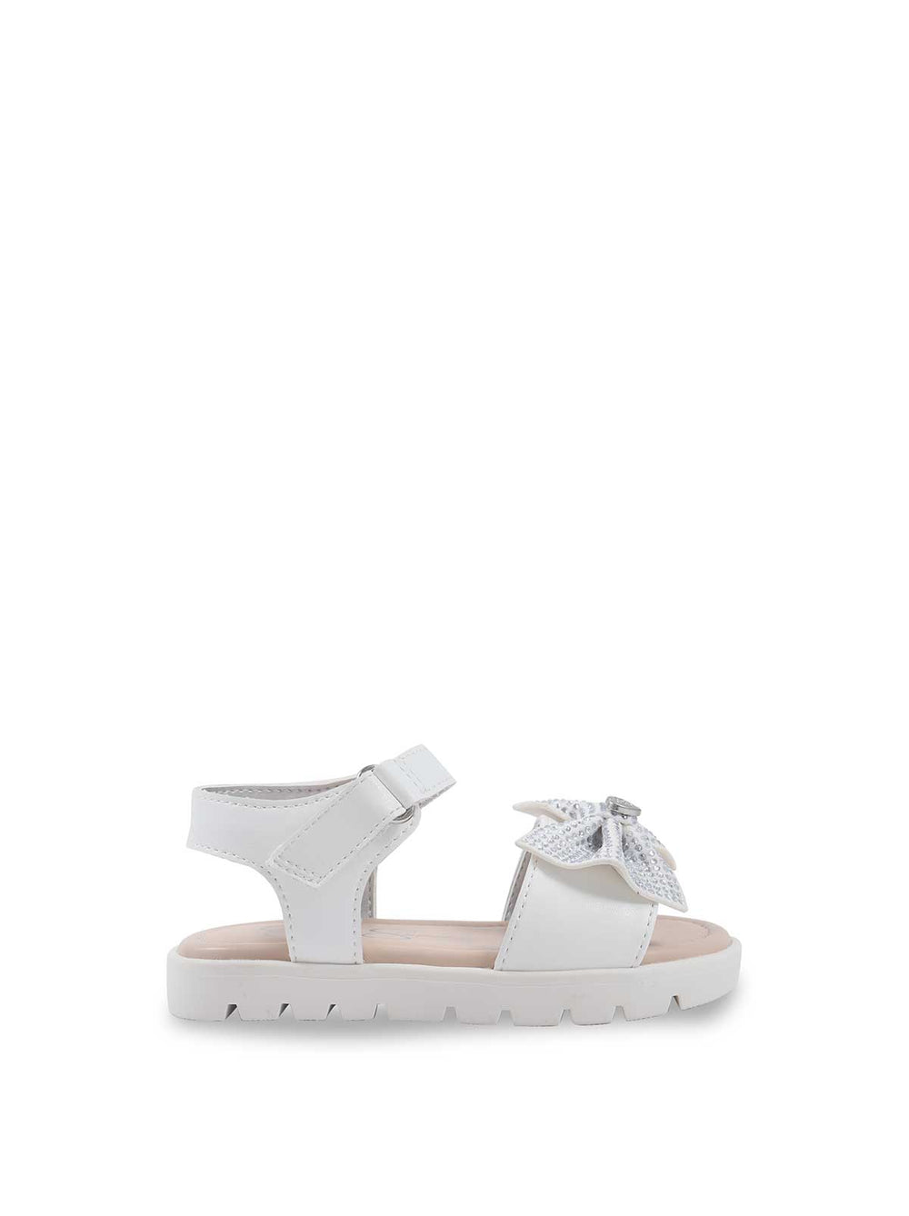 Toddler Tia Heather Sandals - White