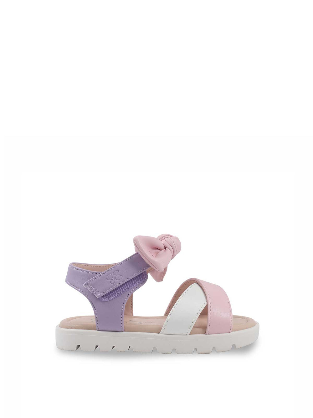Toddler Tia Cross Sandals - Pink & Purple