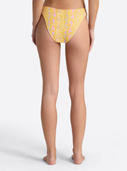 High Cut Cheeky Bottom - Foxglove Stripe