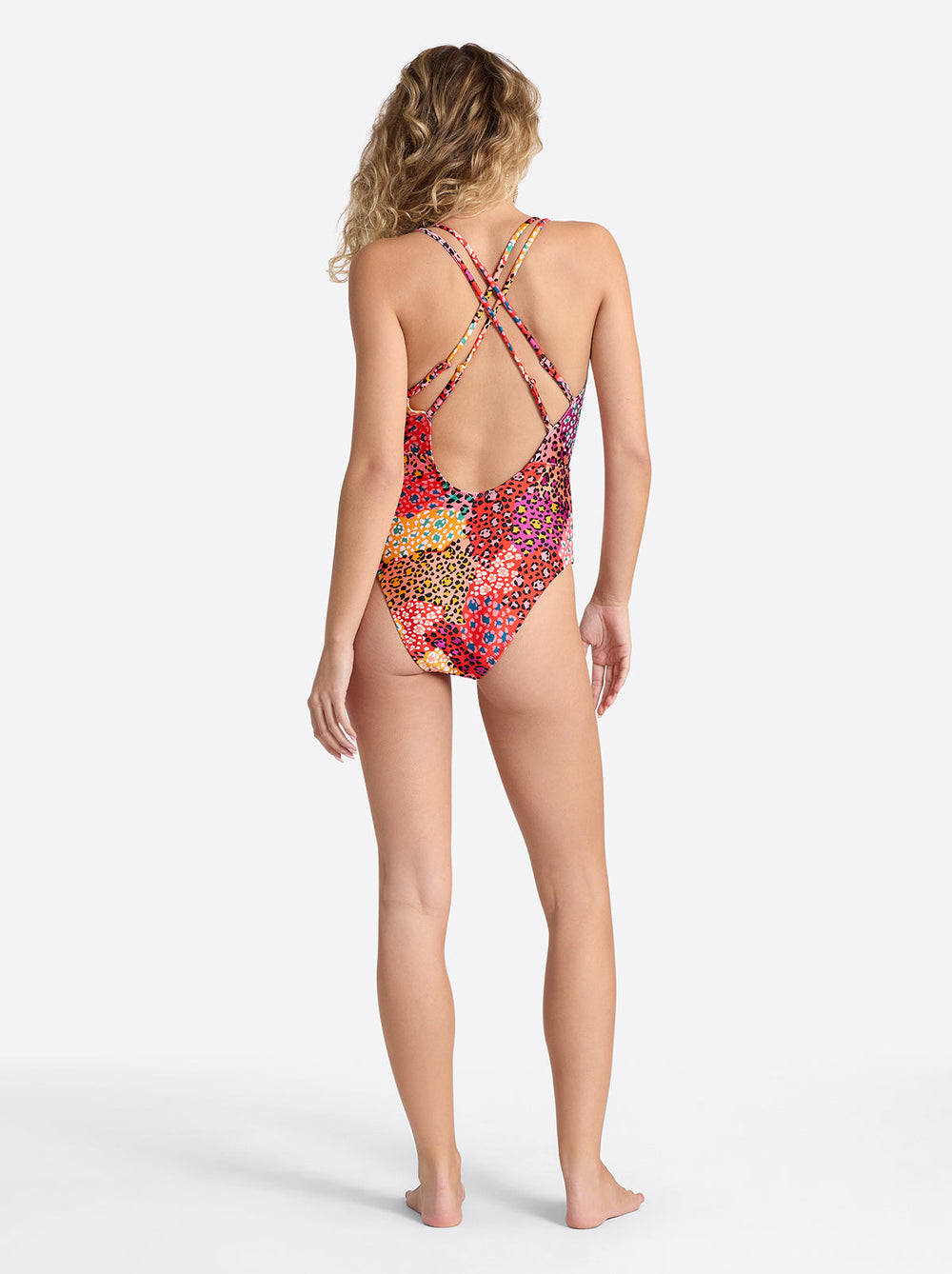 Double Strap Plunge One Piece - Belle of the Ball