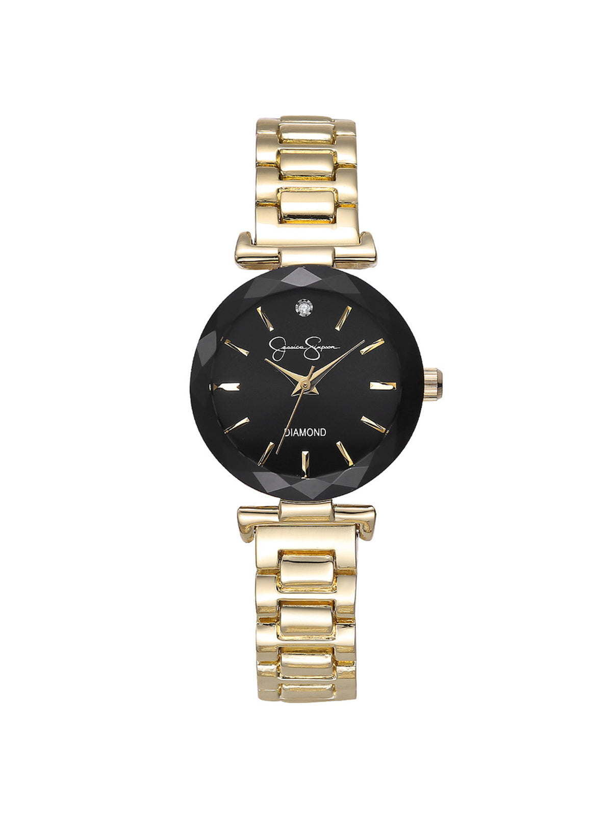 Diamond Dial Bracelet Watch - Gold
