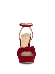 Immie Platform Sandal - Chili Pepper