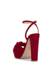 Immie Platform Sandal - Chili Pepper