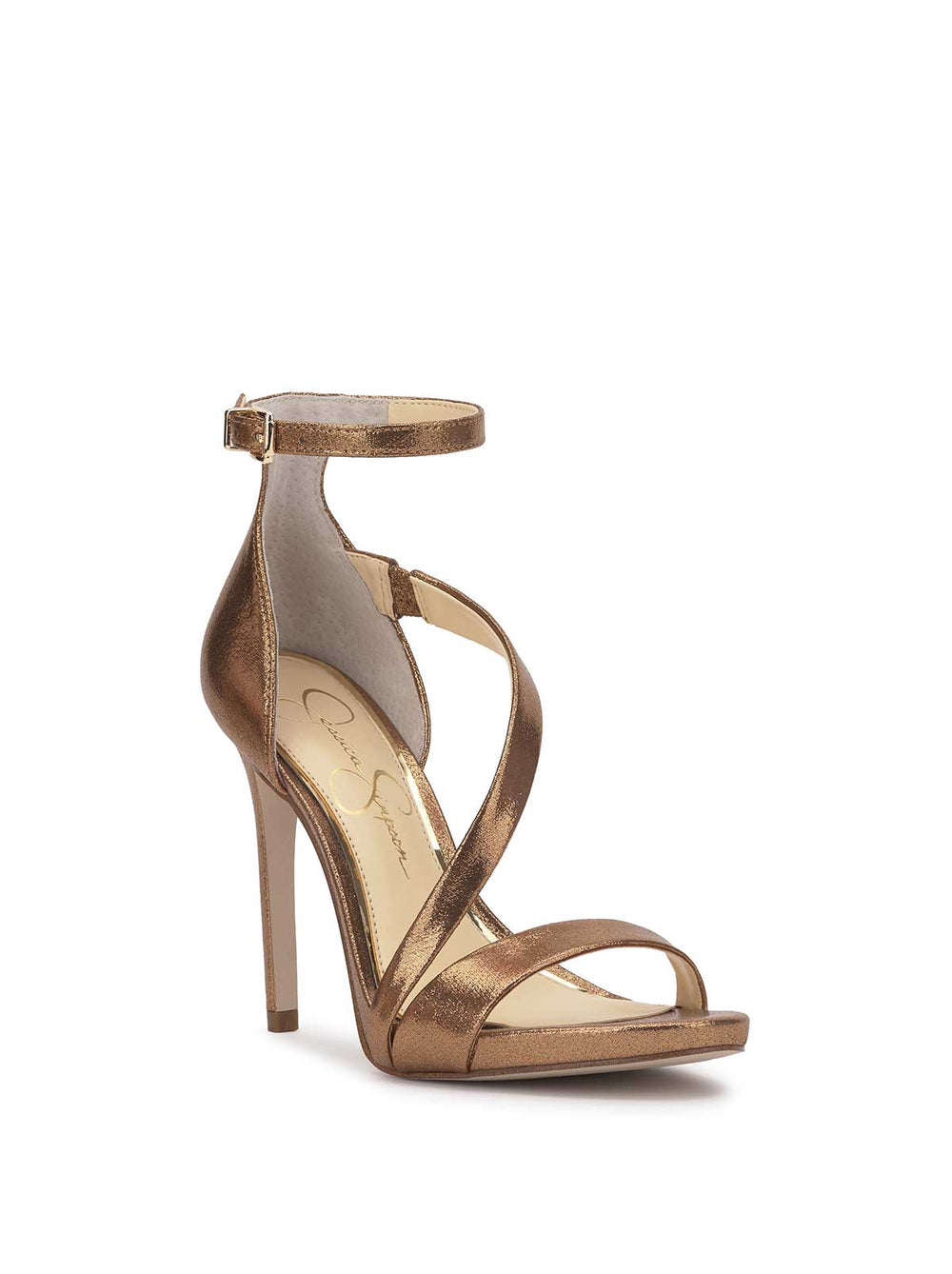 Rayli High Heel Sandal - Bronze
