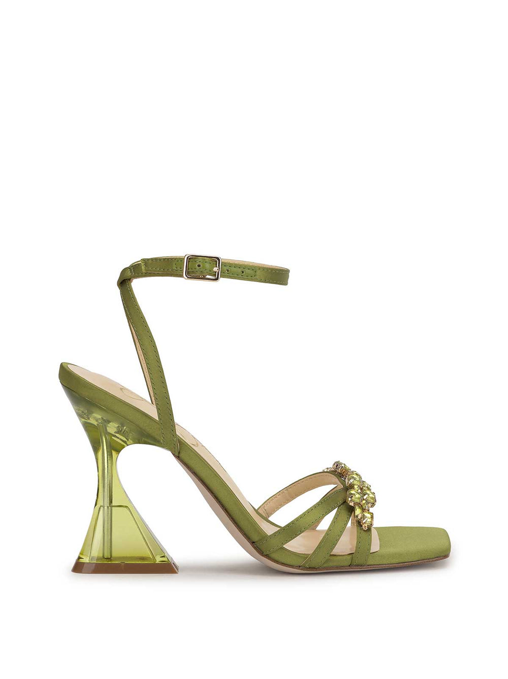 Suzetea High Heel - Botanical Green